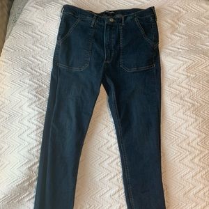 Express high rise jeans